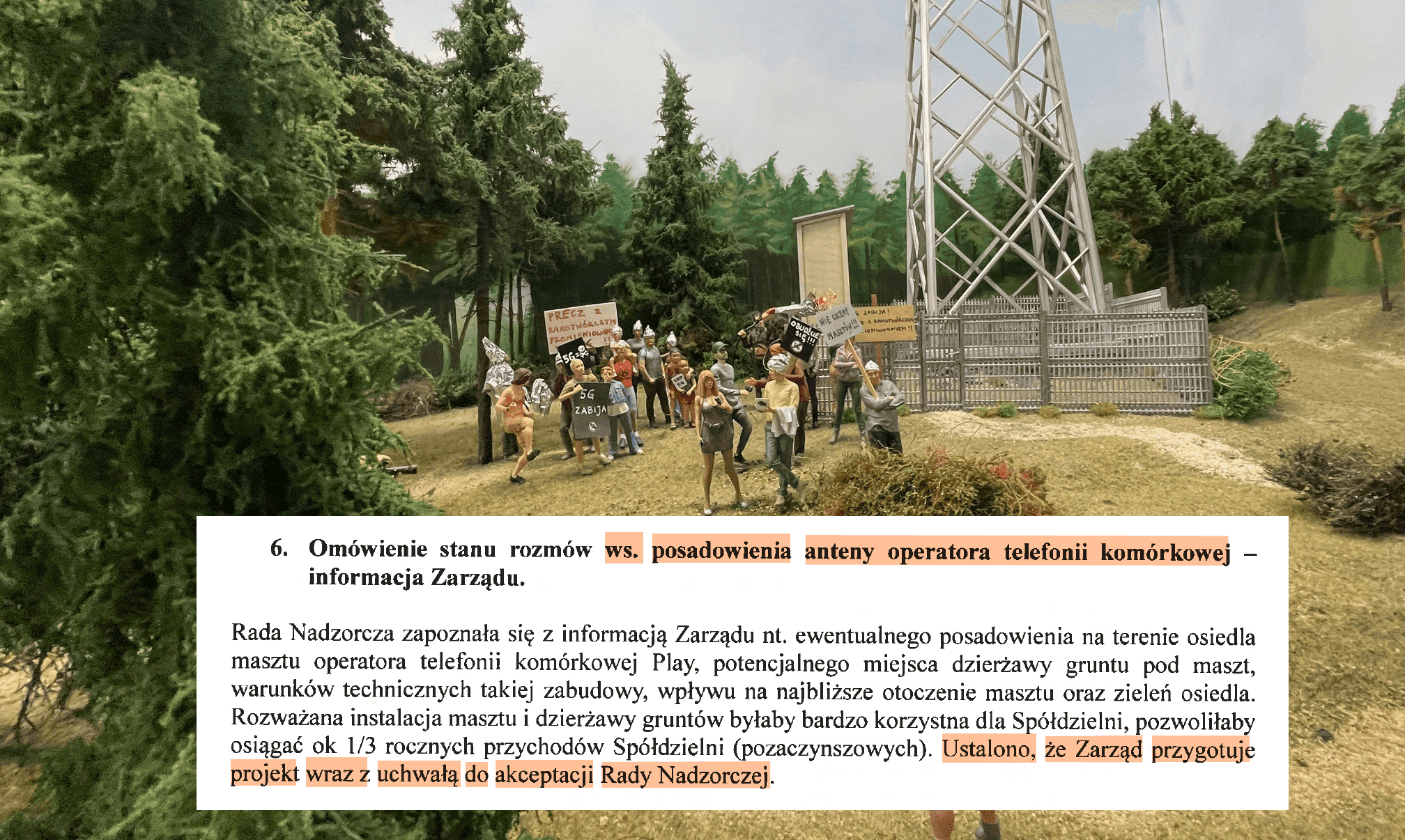 Maszt telefonii komórkowej